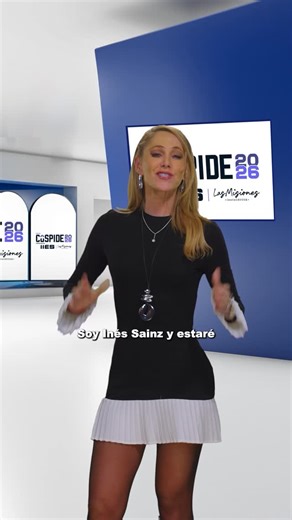 Inés Sainz formará parte de Expo Cúspide 2026, compartiendo su experiencia, visión y trayectoria en el mundo de la comunicación, el liderazgo y la disciplina profesional 💼 Con un mensaje auténtico y motivador, Inés invita a creer en el talento, romper límites y construir una carrera con pasión, constancia y carácter. Prepárate para una conferencia que inspira, y deja huella 🚀 🎟️ Consigue tus boletos aquí: 👉 https://cuspidemx.com 🤩 Nos vemos este 27 de febrero en Expo Cúspide 2026 | Cúspide 