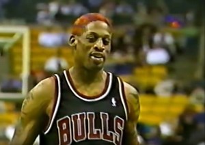 Flashback to this game against the Celtics from 1997. | Dennis Rodman
