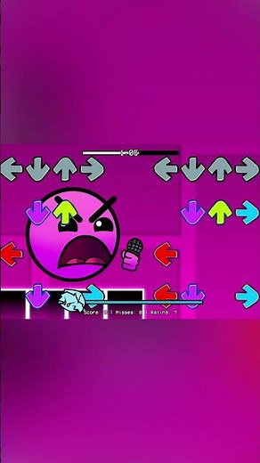 FNF: Vs All Difficulty Faces // Geometry Dash 2.2 #shorts #short