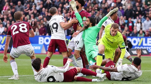 West Ham 0-1 Arsenal: Corner kick controversy keeps Arsenal in title control