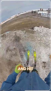 Skier Pulled Along By Horse in Intense Contest