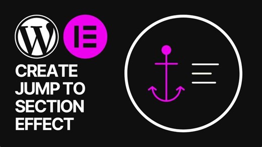 Elementor Anchor Links: How To Create Smooth Jump To Section Effects (Step-by-Step) in WordPress | Visualmodo WordPress Themes Plugins