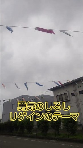 鯉のぼり 勇気のしるし リゲインのテーマ