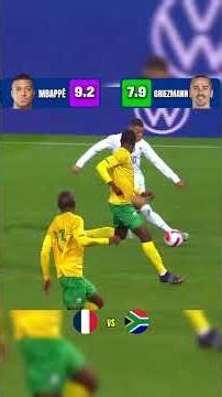 Mbappe x Griezmann Rating Performance in Football Match France vs South Africa 5-0 #football #soccer