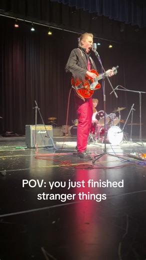 Singing a Cover of Stranger Things Song