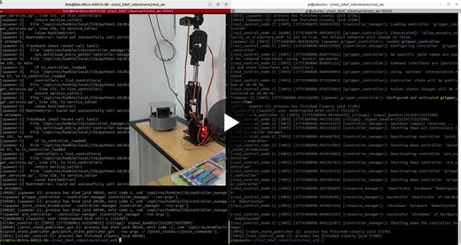#ros2 #ros2control #robotics #robotarm #engineering | Mezael Docoy