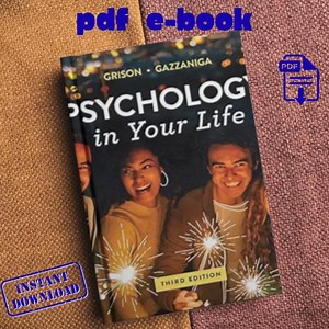 Psychology in Your Life 3rd Edition | INSTANT Download PDF - Etsy Canada