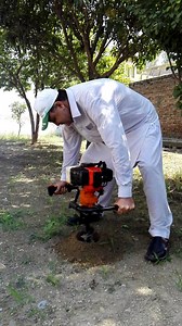 Chairman Clean And Green Pakistan, Tariq Khan is testing pits digging machine at his farm house, before launching a Million Trees Plantation in a Day soon. Are you ready to support us?. | Clean And Green Pakistan