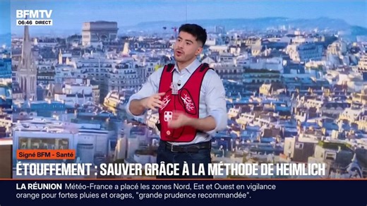 Étouffement: voici comment porter secours grâce à la méthode de Heimlich