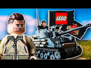 $600 LEGO Military Tank | Brickmania Sherman | FURY