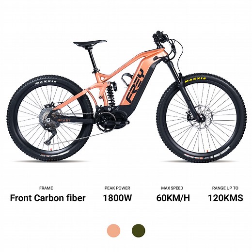 Highly recommended! BEAST (Custom 60V Bafang M620, 1800W)