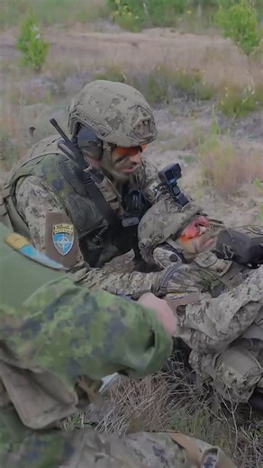 In the face of adversity, readiness is everything. As part of #OpREASSURANCE, Canadian Armed Forces members are working shoulder-to-shoulder with our #NATO Allies as part of the Multinational Brigade – Latvia. This video captures a realistic casualty simulation: a critical training scenario designed to test our interoperability, responsiveness, and medical evacuation procedures under pressure. These exercises ensure that when lives are on the line, we are ready. #CAFOperations #MNBLVA | Canadian