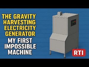 PART 1 The gravity harvesting electricity generator: my first impossible machine