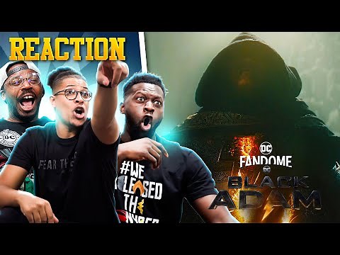 Black Adam - Official First Look Teaser Trailer Reaction | DC FanDome 2021