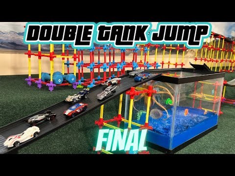 DIECAST CARS RACING | DOUBLE TANK JUMP TOURNAMENT FINAL