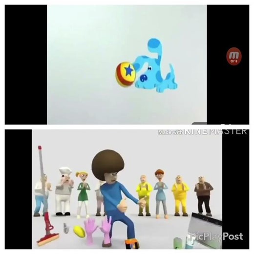 Blue's Clues and Napo Credits Remix