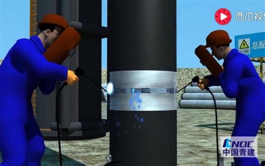 工程管桩施工技术可视化交底，高清三维施工视频动画！