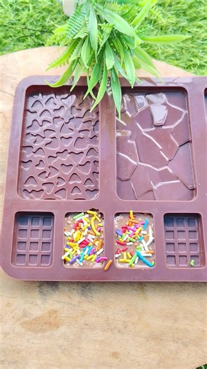 chocolate sprinkle🍫 #chocolate #chocobar #food #shorts #reels #recipe #viral #trending