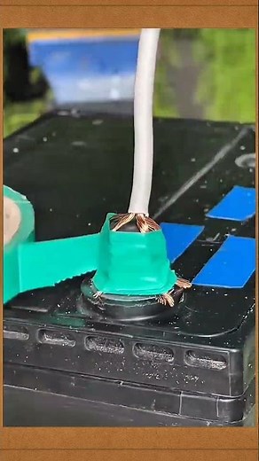A simple and practical DIY method to show how to safely connect battery cables #diyprojects