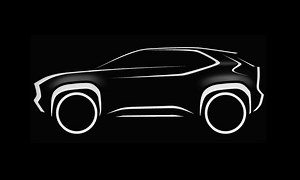 Toyota montre le premier teaser du nouveau B-SUV qu'ils développent