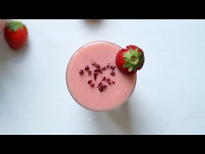 Mango Strawberry Smoothie without banana
