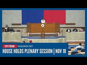 LIVE: House holds plenary session | Nov 18