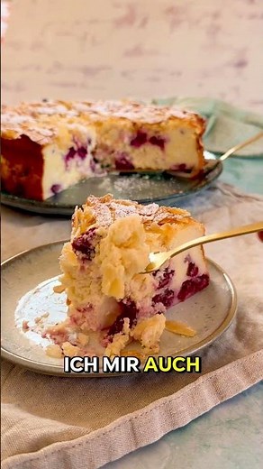 OMAS KÄSEKUCHEN MIT KIRSCHEN – OHNE BODEN
