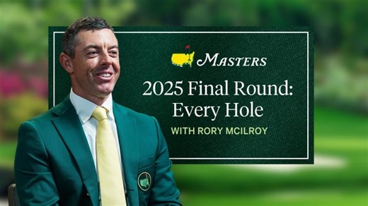 Every Hole of the 2025 Final Round with Masters champion Rory McIlroy | Miles S. Nadal