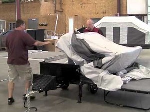 Setting up the Quicksilver 2.0 Camper