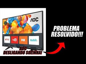 AOC TV TURNING OFF BY ITSELF! (PROBLEM SOLVED)