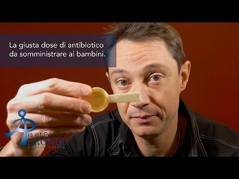La giusta dose di antibiotico da somministrare ai bambini.
