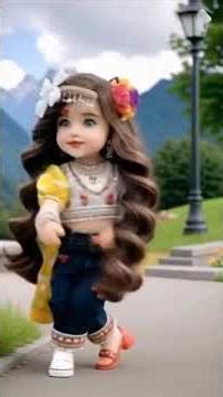 cutest trending baby doll fashion show viral style 💫