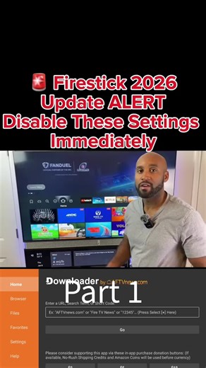 🚨 Firestick 2026 Update ALERT – Disable These Settings Immediately #firetv