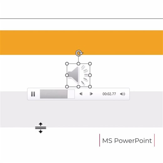 MS PowerPoint Inserting Audio File