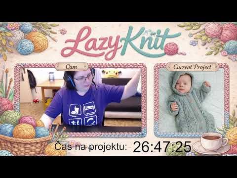 Pletu spací pytel pro miminko | chill stream a pokec