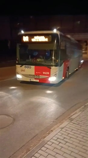 📸 Průjezd Iveca Crossway LE Line 12M #9539 s nádherným pozdravem 😻✌️