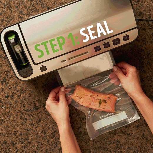 Sous Vide made simple with FoodSaver® Liquid Block Bags: http://www.foodsaver.com/blog/archive/2015/august/how-to-sous-vide-at-home-with-a-vacuum-sealer.html | FoodSaver