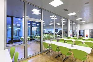 AGC Pyrobel®️ 45 Fire-Resistant Safety Glass with Temperature Rise Performance | Mcgrory Glass