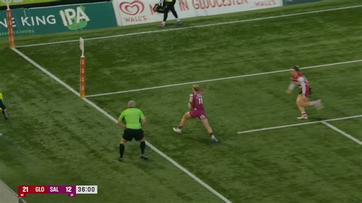 The pass from Holly Aitchison is a bullet 💨 Watch the match live on our Youtube Channel 📺 #PWR | Premiership Women's Rugby