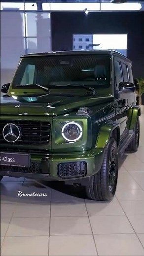 The Royal Beast: Emerald Green Mercedes G500 🌳👑 #luxurycars