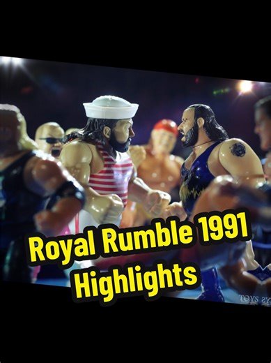 Jan 19, 1991 WWF Royal Rumble Highlights 35 ans jour pour jour ! 📷 : @jed_wrestling / @jed_seth Figurines : WWF Hasbro / WWE Mattel Retro C'était le Royal Rumble de toutes les folies ! Une époque où les catcheurs mythiques partageaient le ring et devaient se lancer par dessus les cordes ! Il ne pouvait en rester qu'un ! Voici une série de photo que j'ai réalisées pour l'occasion avec des figurines WWF Hasbro et des figurines Mattel Retro ! On y retrouve en action (entre autres), Bret