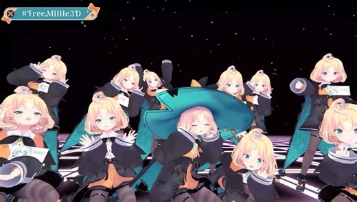 [Millie 3D出道回]11个小米粒儿！(Finana/Meloco/Petra/Shu/Luca/Vox/Uki/Vanta/Wilson/Claude)