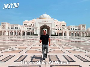 Did you know that it took 150 million man-hours to complete Qasr Al Watan?! Here's why this cultural landmark is fast becoming a bucket list destination...👏 | insydo