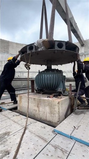 Cooling Tower Fan Assembly & Shaft Alignment | Industrial Maintenance