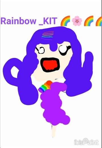 can you draw rainbow kit 🌈🌸🌈🌸🌈🌈🌸🌸🌈🌸🌈🌸🌈