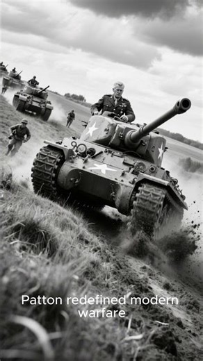 the strategic genius, and the psychological impact #patton #history #ww2