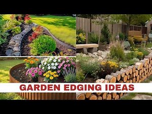 Amazing! 🌿 Garden Edging Ideas 2026 DIY Landscape Border & Flower Bed Edging
