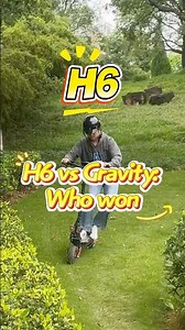 Can It Stop on a Downhill? H6 Brake Test at 60KMH 🔥🛴 Emergency Stop Challenge
