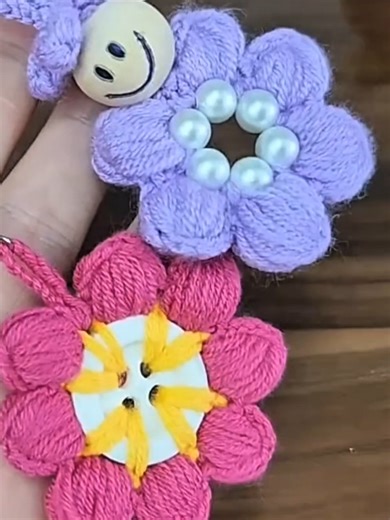 Crochet Keychain Tutorial 🧶✨ | Make & Sell Easy Complete Tutorial.. #crochet #handmade #aestheticcrafts #crochettutorial #stitch