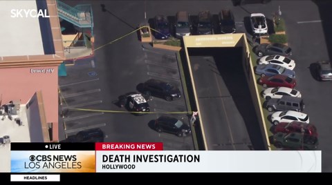 Los Angeles police find dead body inside car at Hollywood Ralphs parking lot